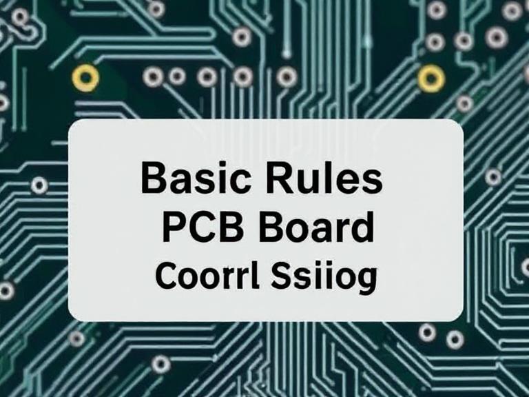 Basic Rules of PCB Circuit Board Design
